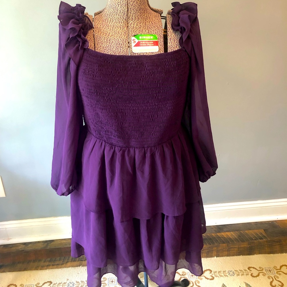 Purple XXL dress